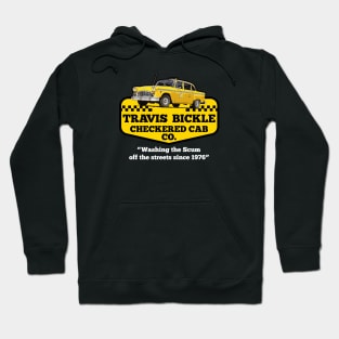 Travis Bickle Checkered Cab Company Darks Hoodie